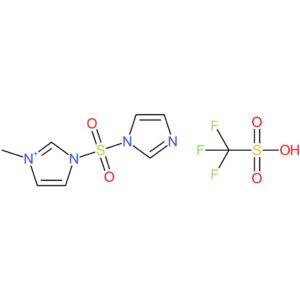 1-(1H-imidazole-1-sulfonyl)-3-methyl-1H-imidazol-3-ium trifluoromethanesulfonic acid