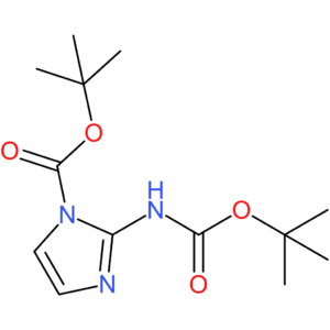 Tert-Butyl 2-((tert-butoxycarbonyl)amino)-1H-imidazole-1-carboxylate