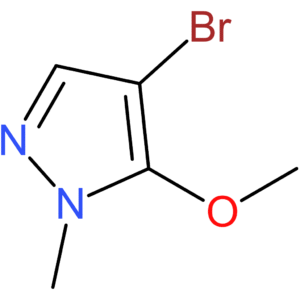 1H-Pyrazole, 4-bromo-5-methoxy-1-methyl-