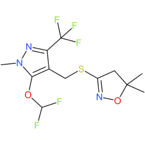 3-(5-Difluoromethoxy-1-methyl-3-trifluoromethyl-1H-pyrazole-4-ylmethylthio)-5,5-dimethyl-2-isoxazoline