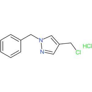 1-Benzyl-4-(chloromethyl)pyrazole Hydrochloride