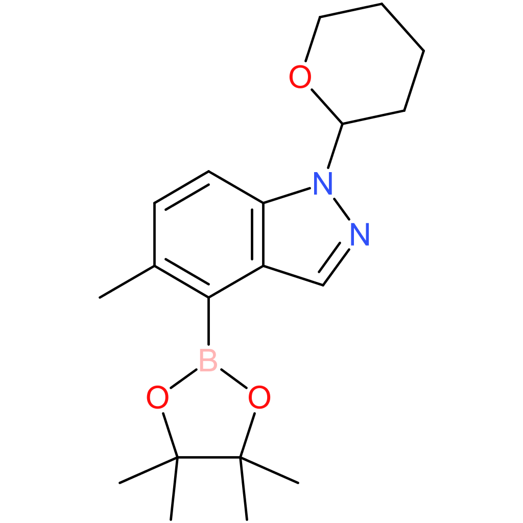 5-Methyl-1-(oxan-2-yl)-4-(4,4,5,5-tetramethyl-1,3,2-dioxaborolan-2-yl)-1H-indazole