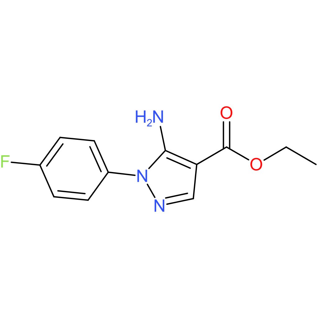 Ethyl 5-amino-1-(4-fluorophenyl)-1H-pyrazole-4-carboxylate