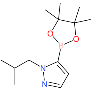 1-(2-Methylpropyl)-5-(4,4,5,5-tetramethyl-1,3,2-dioxaborolan-2-yl)-1H-pyrazole