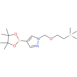 4-(4,4,5,5-Tetramethyl-1,3,2-dioxaborolan-2-yl)-1-((2-(trimethylsilyl)ethoxy)methyl)-1H-pyrazole