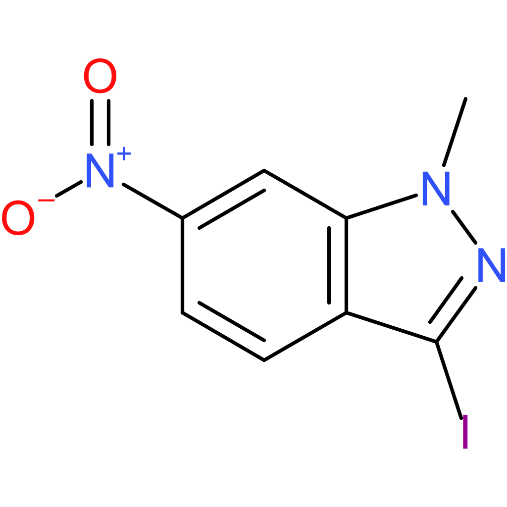 3-Iodo-1-methyl-6-nitro-1H-indazole