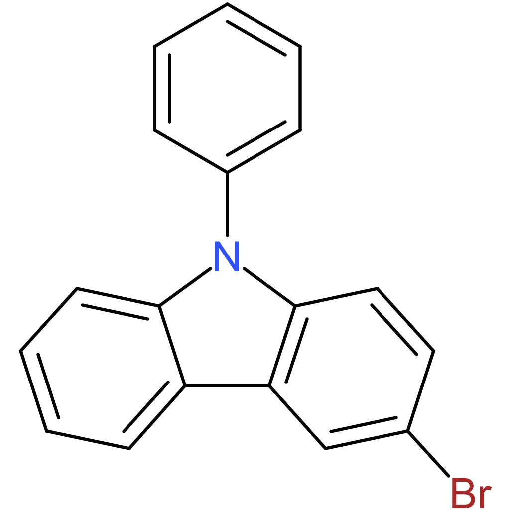 3-Bromo-9-phenylcarbazole