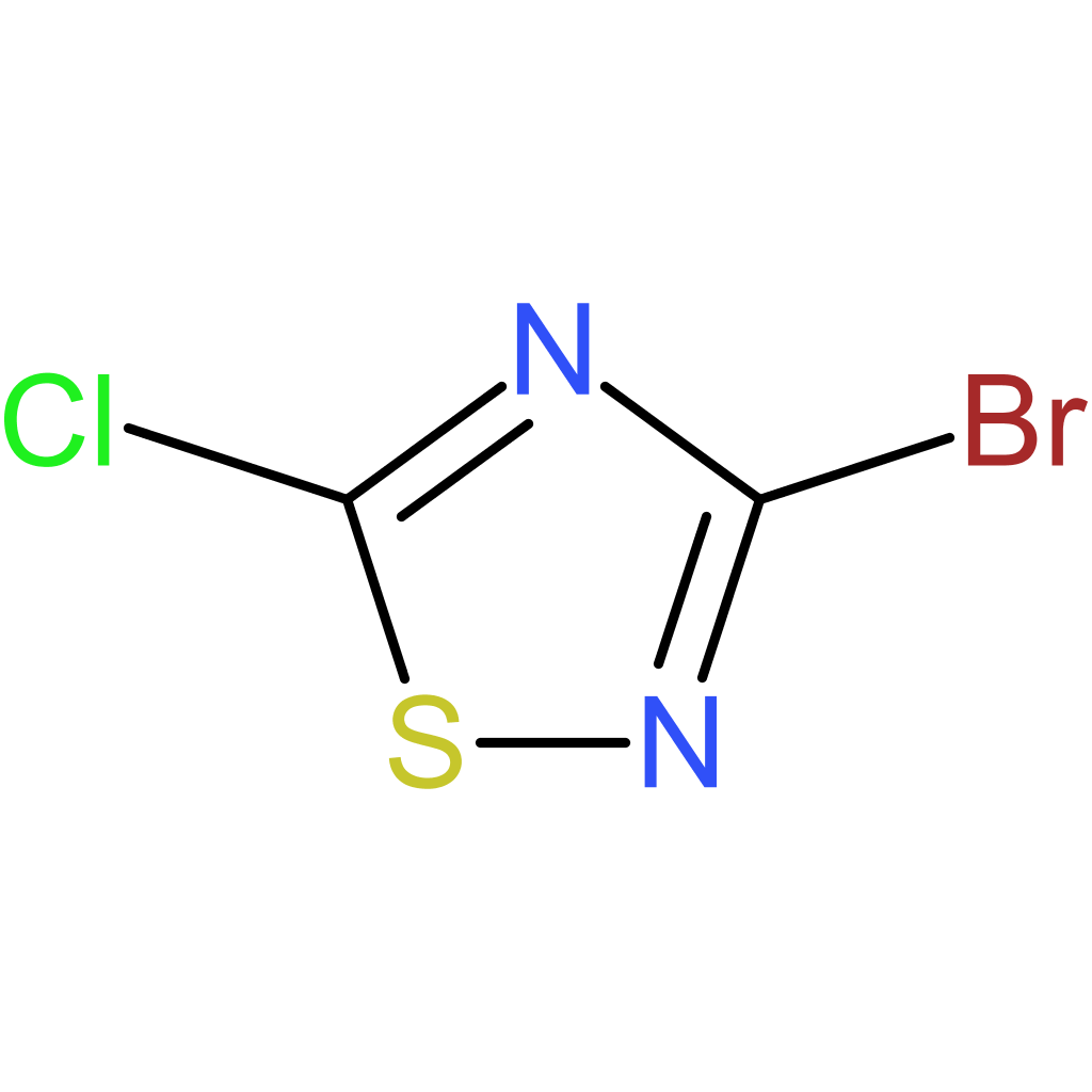 3-Bromo-5-chloro-1,2,4-thiadiazole