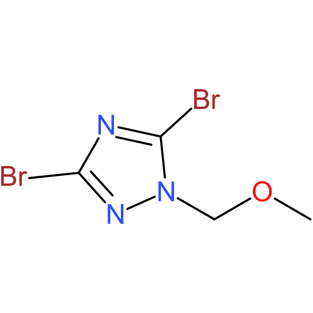 3,5-dibromo-1-(methoxymethyl)-1H-1,2,4-triazole