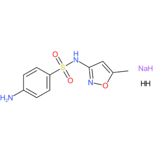 Sodium ((4-aminophenyl)sulfonyl)(5-methylisoxazol-3-yl)amide