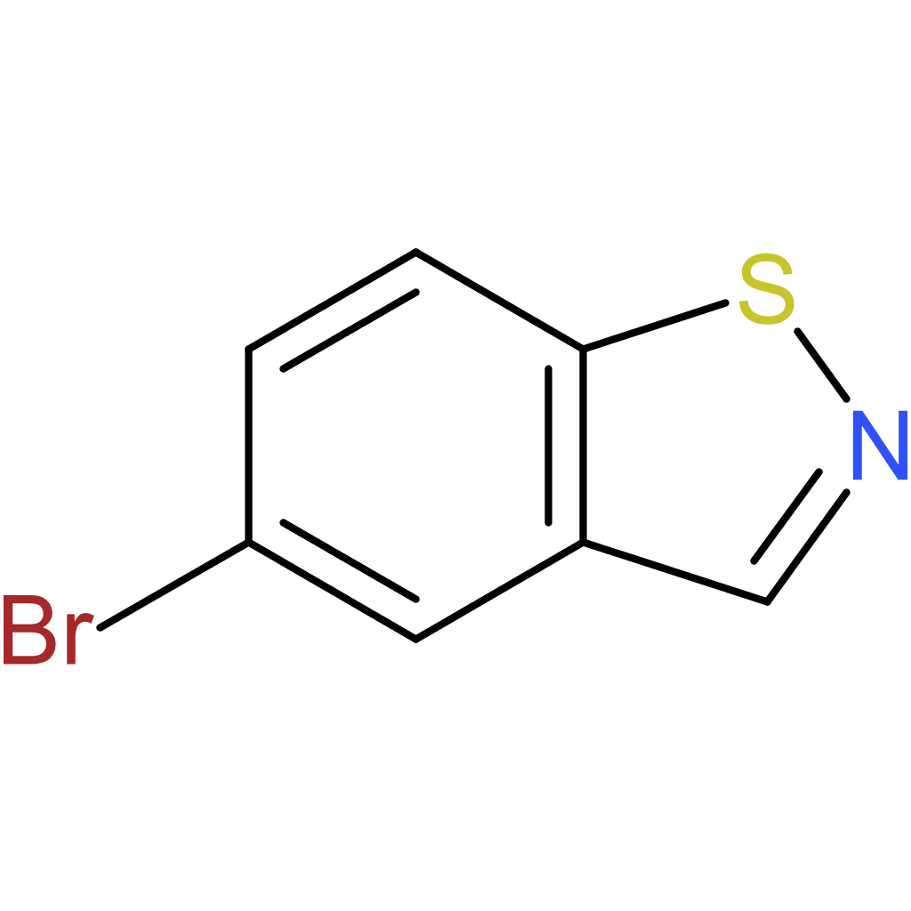 1,2-Benzisothiazole, 5-bromo-
