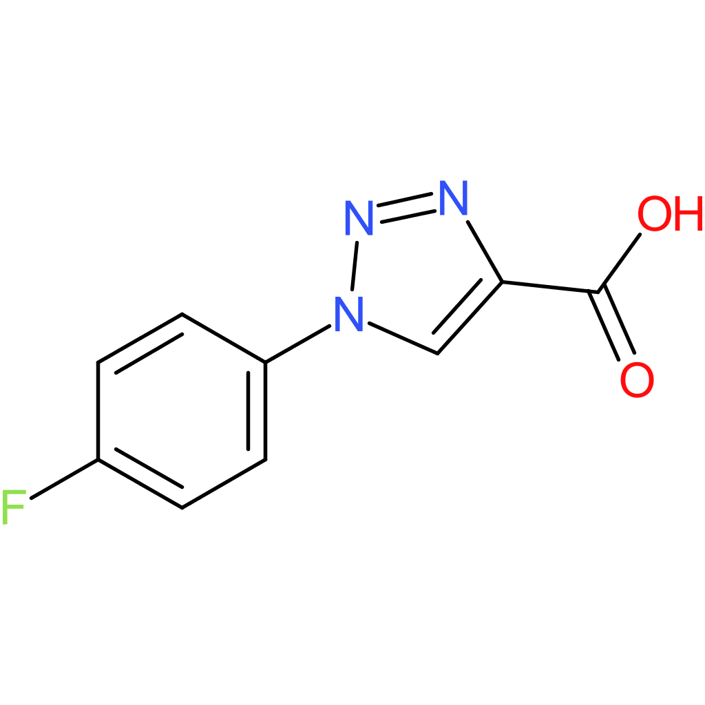 1-(4-fluorophenyl)-1H-1,2,3-triazole-4-carboxylic Acid