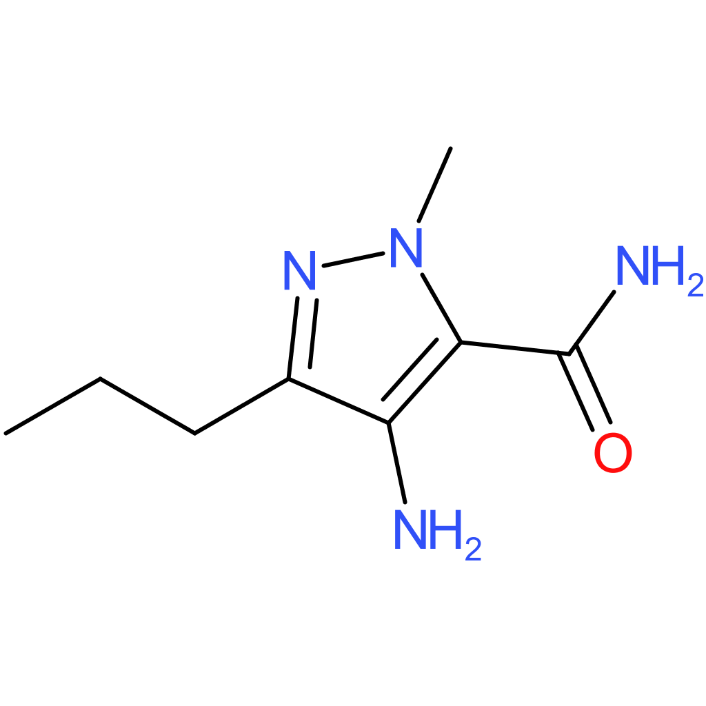 4-Amino-1-methyl-3-N-propyl-1H-pyrazole-5-carboxamide
