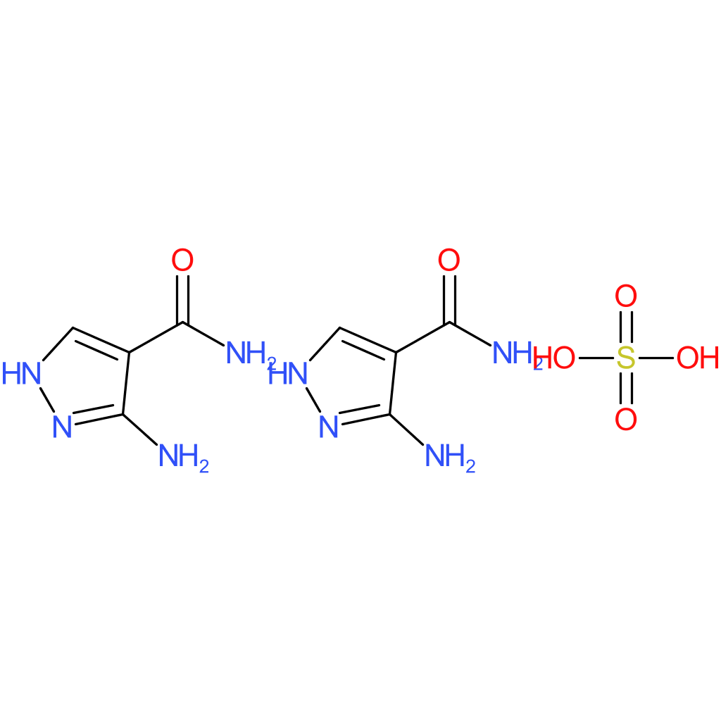 3-Amino-4-pyrazolecarboxamide Hemisulfate
