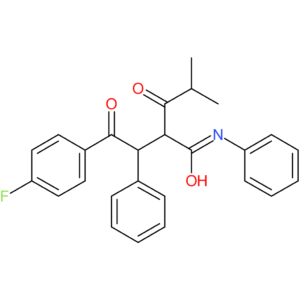 2-[2-(4-Fluorophenyl)-2-oxo-1-phenylethyl]-4-methyl-3-oxo-N-phenylpentanamide