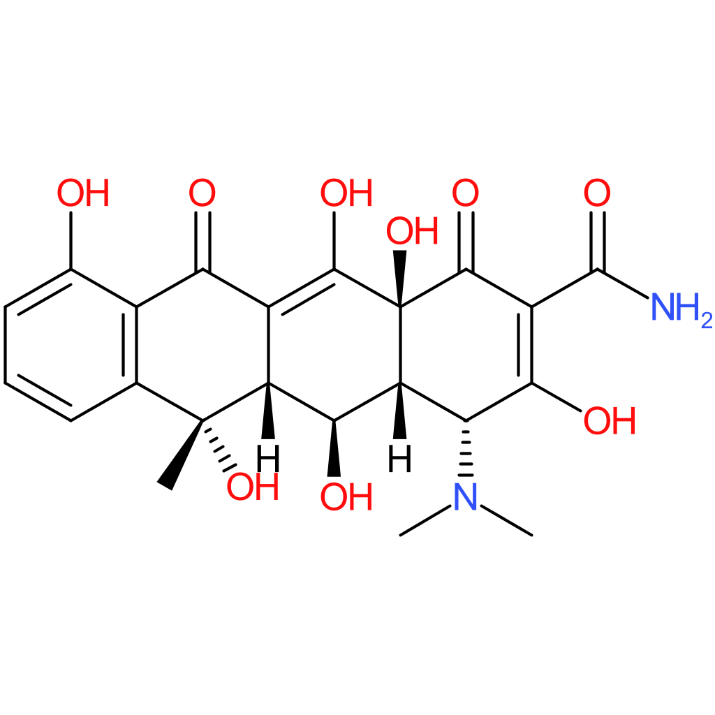 2-Naphthacenecarboxamide,4-(dimethylamino)-1,4,4a,5,5a,6,11,12a-octahydro-3,5,6,10,12,12a-hexahydroxy-6-methyl-1,11-dioxo-,(4R,4aR,5S,5aR,6S,12aS)-
