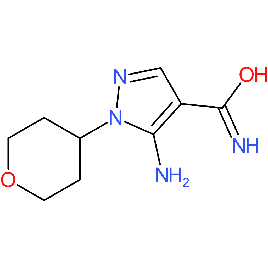 5-Amino-1-(tetrahydro-2H-pyran-4-yl)-1H-pyrazole-4-carboxamide