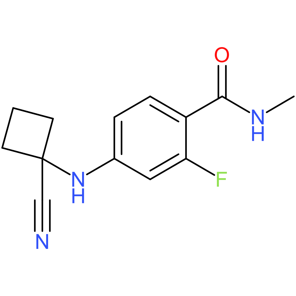 4-((1-Cyanocyclobutyl)amino)-2-fluoro-N-methylbenzamide