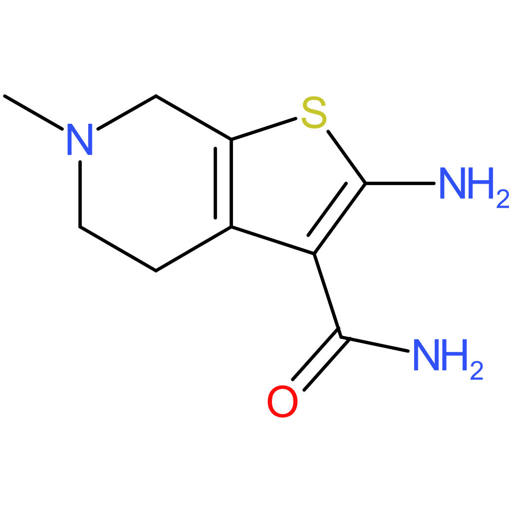 2-Amino-6-methyl-4,5,6,7-tetrahydrothieno[2,3-c]pyridine-3-carboxamide