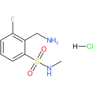2-(aminomethyl)-3-fluoro-N-methylbenzene-1-sulfonamide hydrochloride