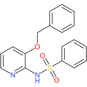 N-(3-phenylmethoxypyridin-2-yl)benzenesulfonamide