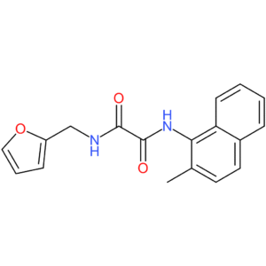N1-(furan-2-ylmethyl)-N2-(2-methylnaphthalen-1-yl)oxalamide