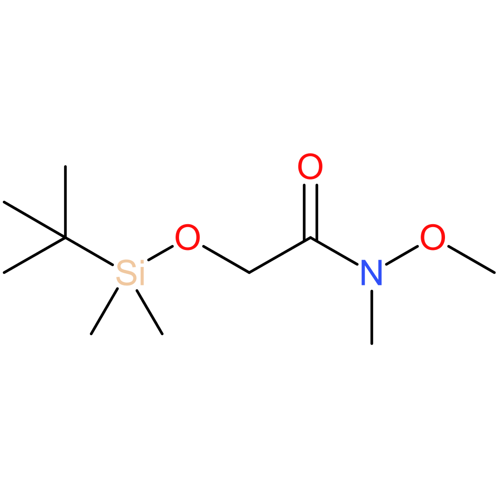 2-(tert-butyldimethylsilyloxy)-N-methoxy-N-methylacetamide