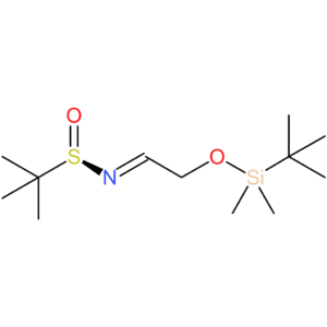 (R,E)-N-(2-((tert-Butyldimethylsilyl)oxy)ethylidene)-2-methylpropane-2-sulfinamide