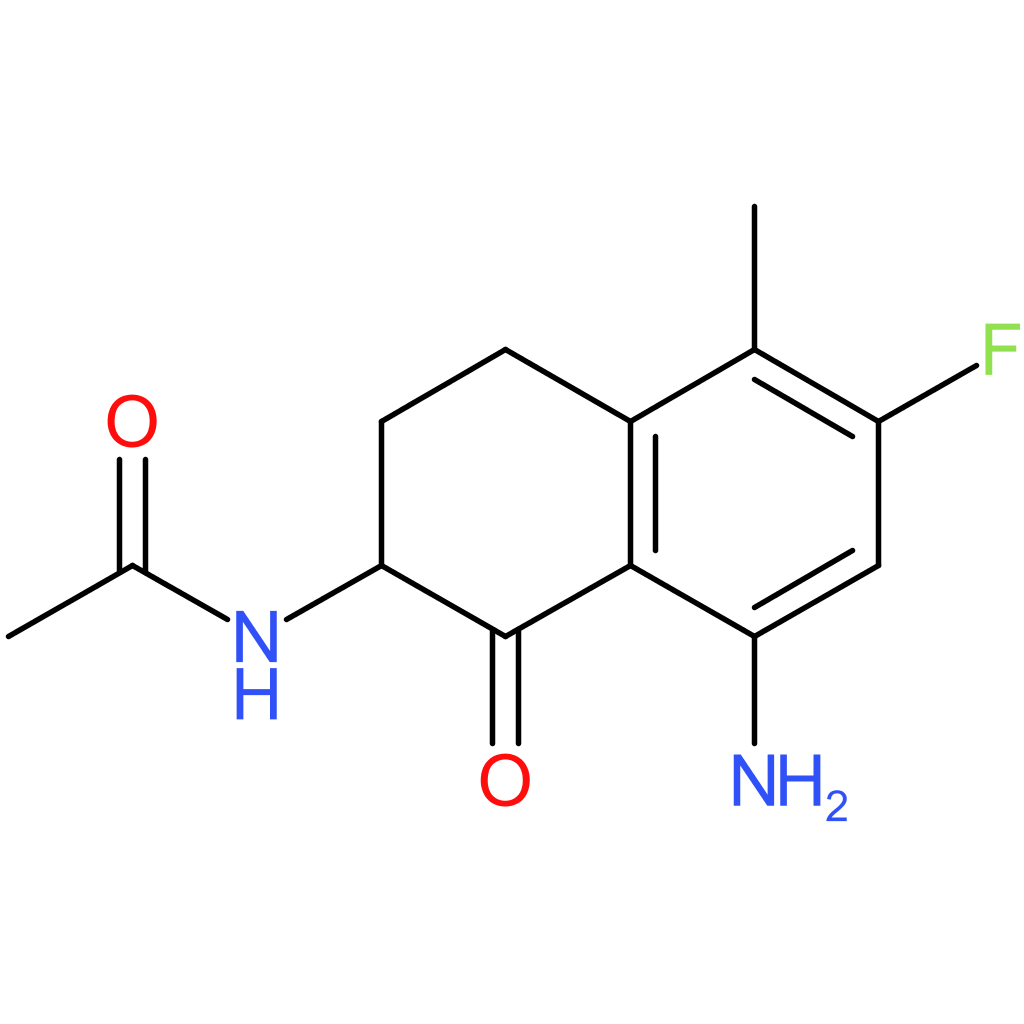 N-(8-Amino-6-fluoro-5-methyl-1-oxo-1,2,3,4-tetrahydro-naphthalen-2-yl)-acetamide