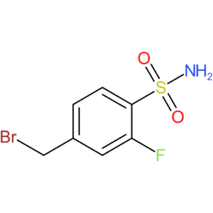 4-(Bromomethyl)-2-fluorobenzenesulphonamide