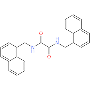 N1,N2-bis(1-naphthalenylmethyl)ethanediamide