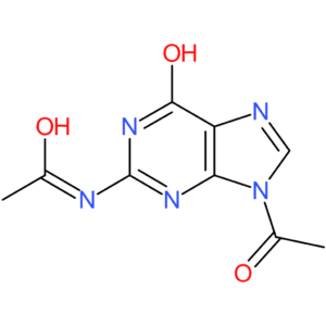 N-(9-Acetyl-6-oxo-6,9-dihydro-1H-purin-2-yl)acetamide