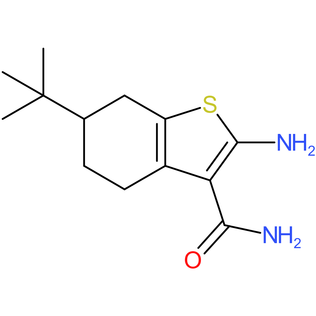 2-amino-6-tert-butyl-4,5,6,7-tetrahydro-1-benzothiophene-3-carboxamide