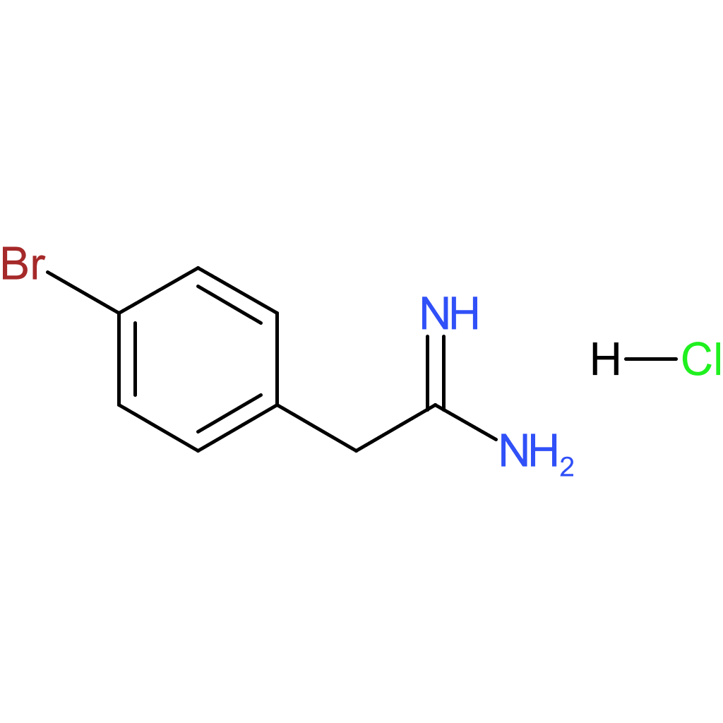 2-(4-Bromophenyl)ethanimidamide hydrochloride