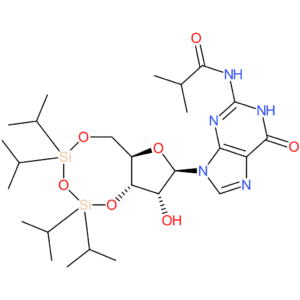 3′,5′-O-(1,1,3,3-Tetraisopropyldisiloxan-1,3-diyl)-N2-isobutyrylguanosine