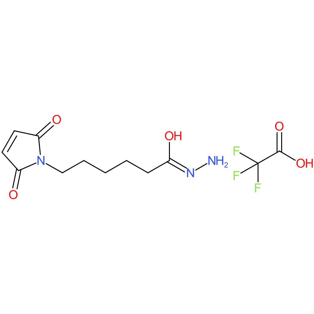 6-(2,5-Dioxo-2,5-dihydro-1H-pyrrol-1-yl)hexanehydrazide 2,2,2-trifluoroacetate