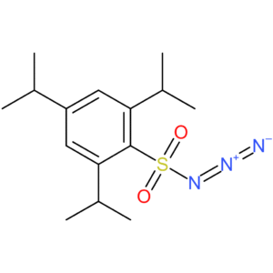 2,4,6-Triisopropylbenzenesulfonyl azide contains 15 wt. % water as stabilizer,