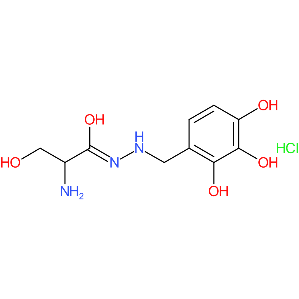 (S)-2-Amino-3-hydroxy-N-(2,3,4-trihydroxybenzyl)propanehydrazide hydrochloride