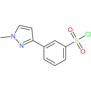 3-(1-methyl-1H-pyrazol-3-yl)benzenesulfonyl chloride AldrichCPR