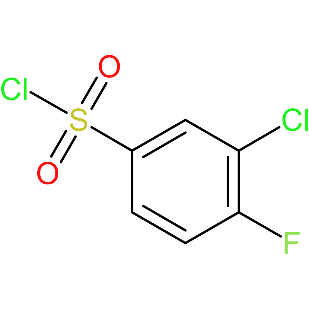 3-Chloro-4-fluorobenzene-1-sulfonyl chloride