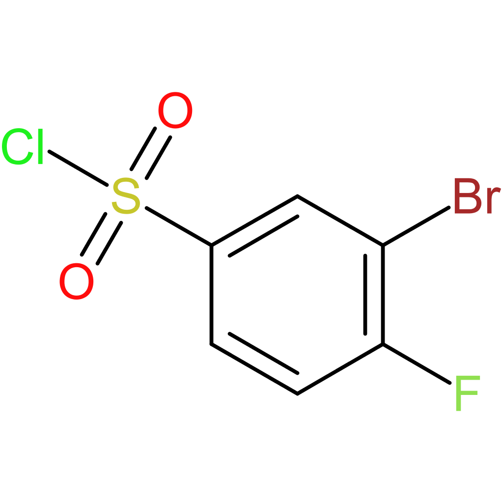 3-Bromo-4-fluorobenzene-1-sulfonyl chloride