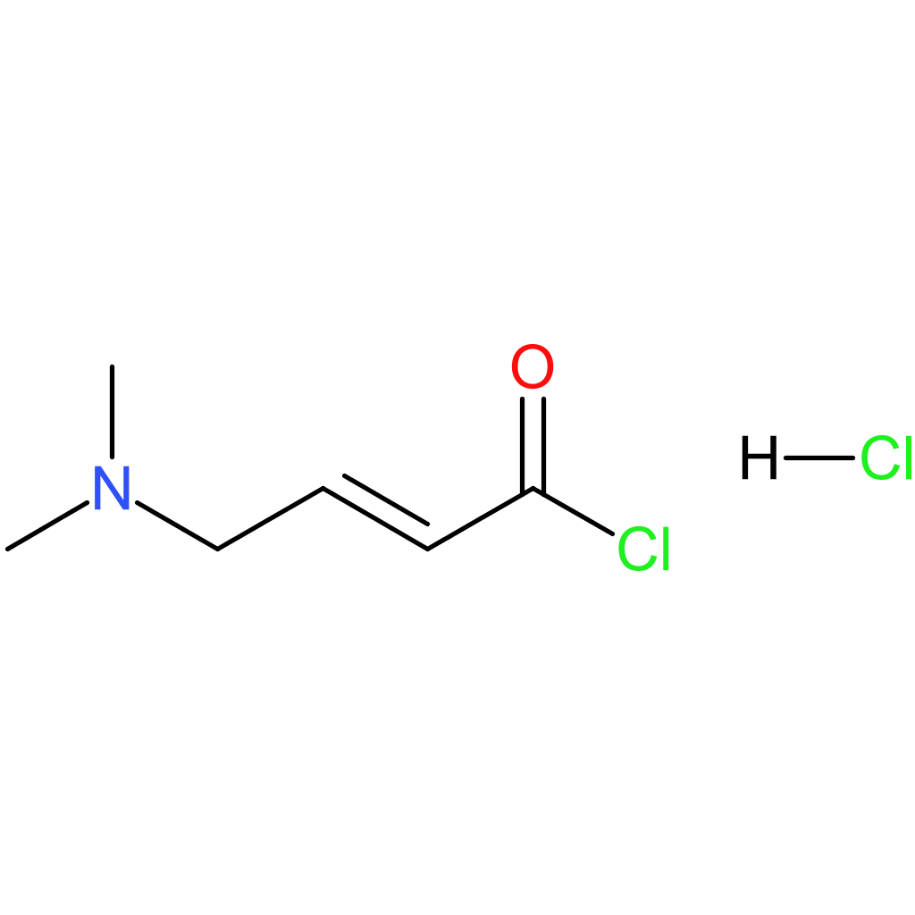 2-Butenoyl chloride, 4-(dimethylamino)-, hydrochloride