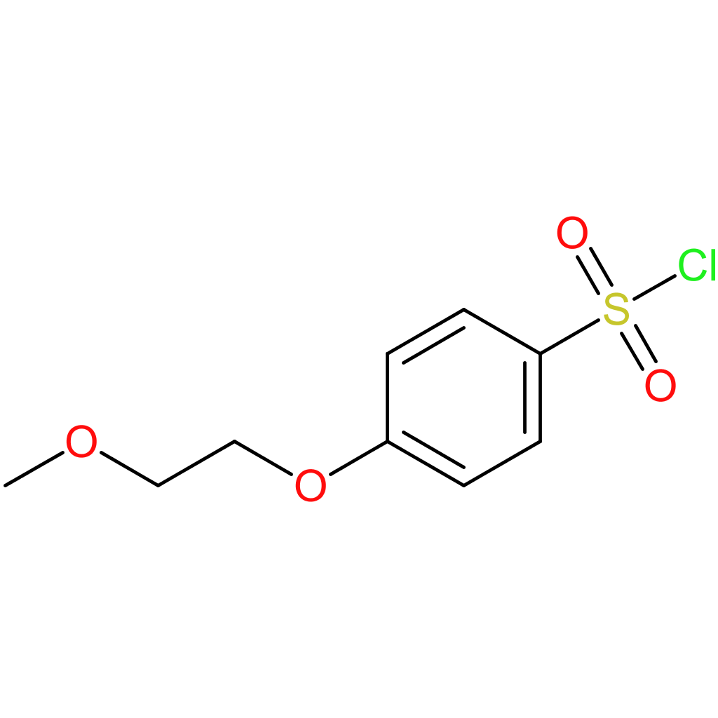 4-(2-Methoxyethoxy)benzene-1-sulfonyl chloride