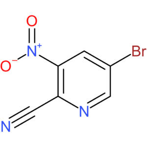 5-Bromo-2-cyano-3-nitropyridine
