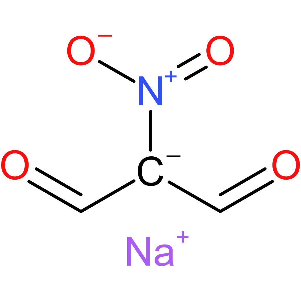 Sodium 2-nitro-1,3-dioxopropan-2-ide