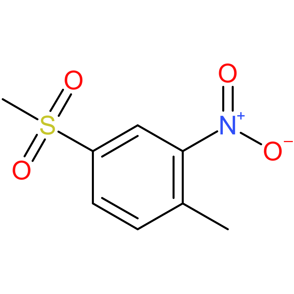 1-Methyl-4-(methylsulfonyl)-2-nitrobenzene