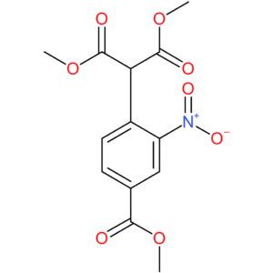 methyl 4-(di(methoxycarbonyl)methyl)-3-nitrobenzoate