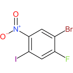 1-Bromo-2-fluoro-4-iodo-5-nitrobenzene