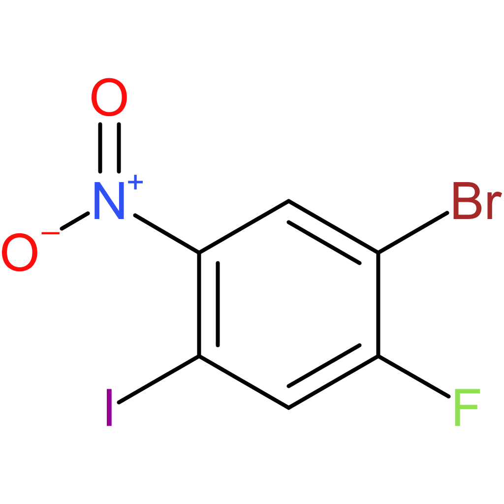 1-Bromo-2-fluoro-4-iodo-5-nitrobenzene