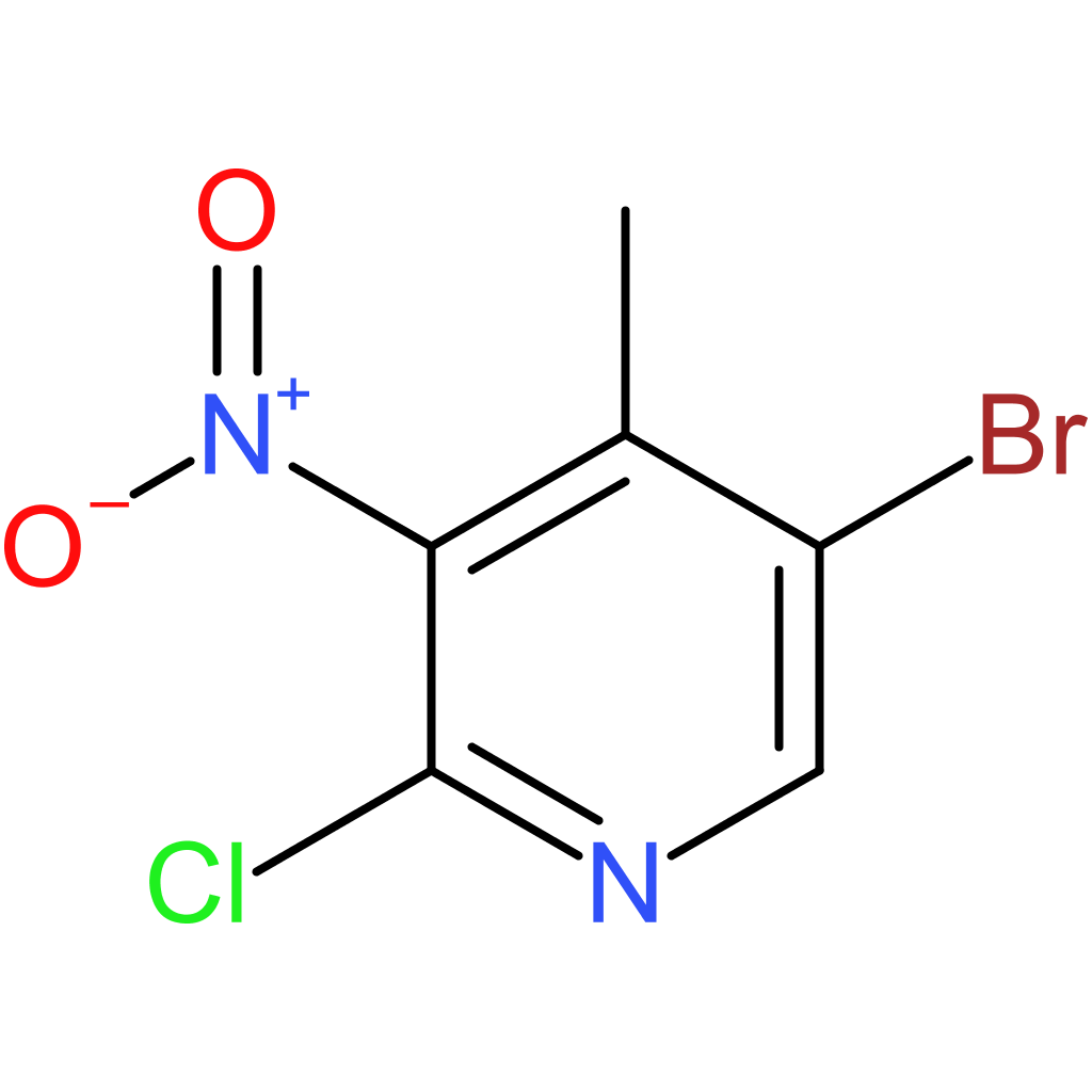 5-Bromo-2-chloro-4-methyl-3-nitropyridine